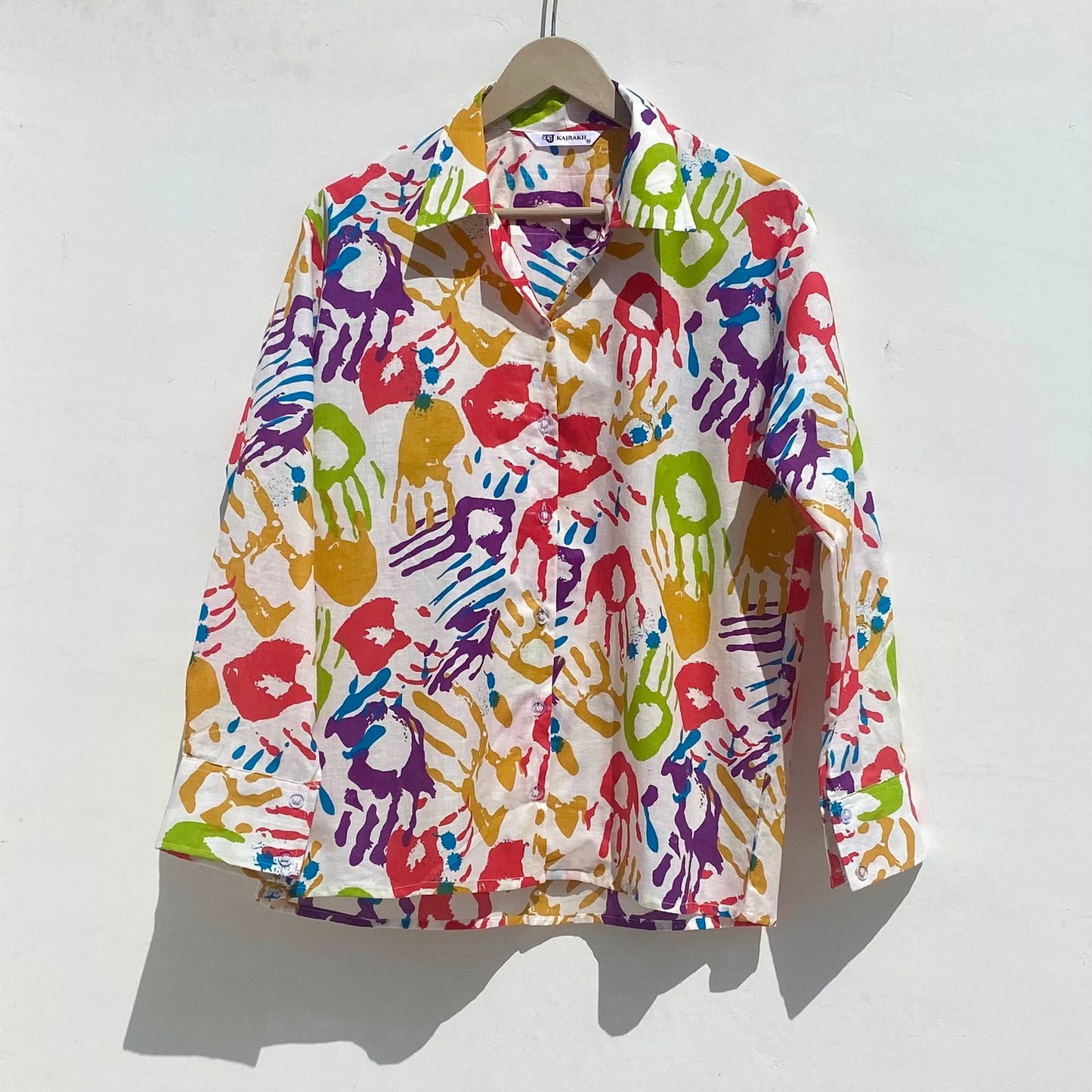 Holi Hand Print Shirt