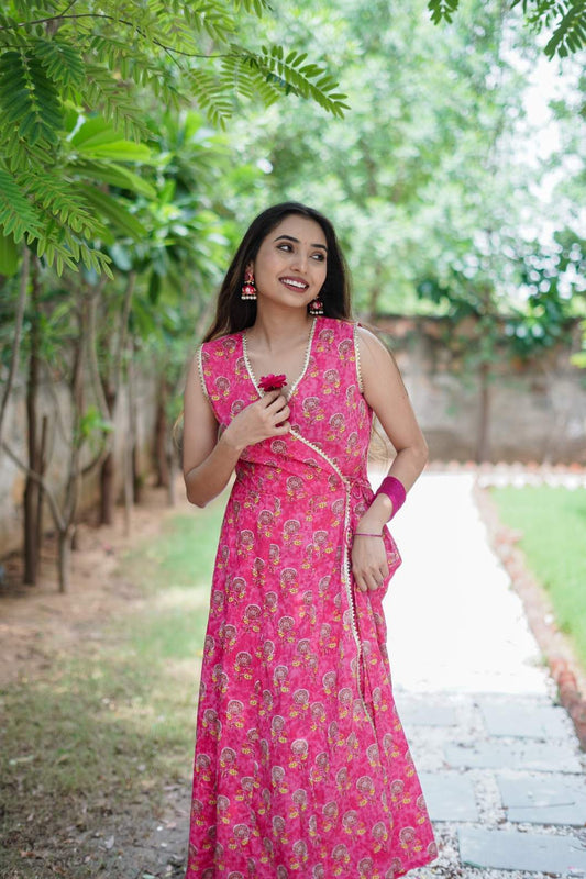 Phoolvati Cotton Kurta Set - 1700 - Gheraa10066