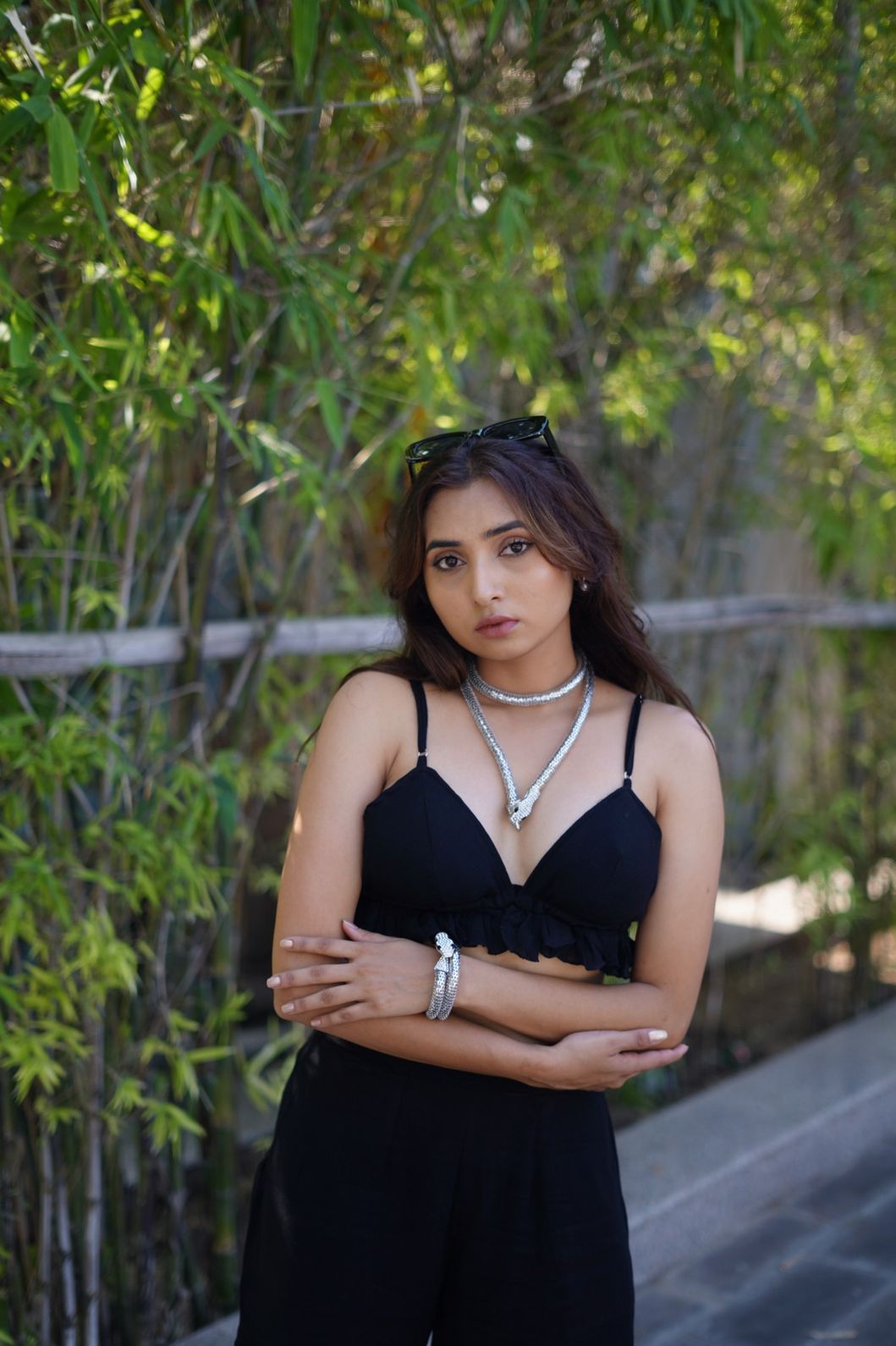Black Crush Cotton Bra - KJ0720