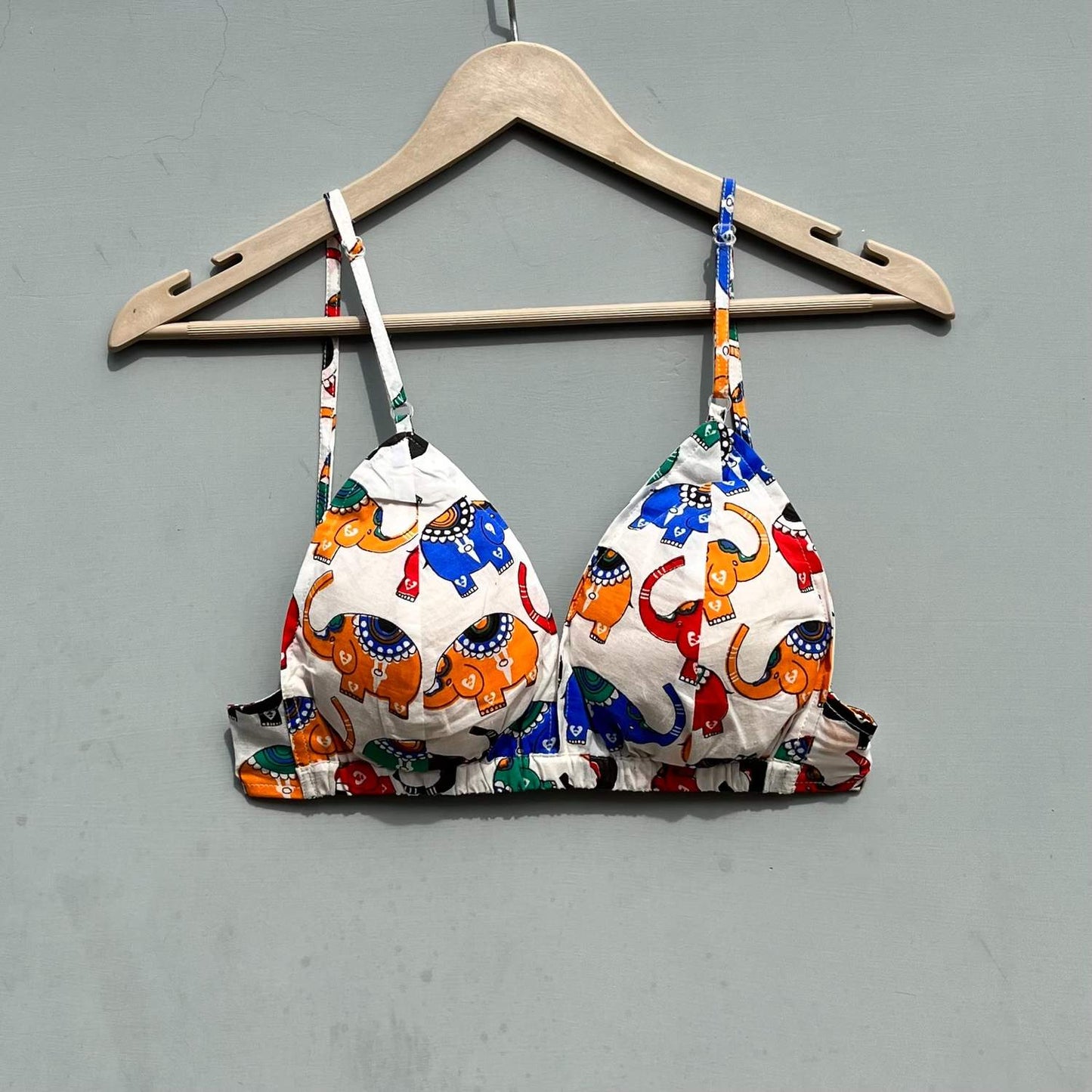 Elephant Cotton Bra - KJ0436
