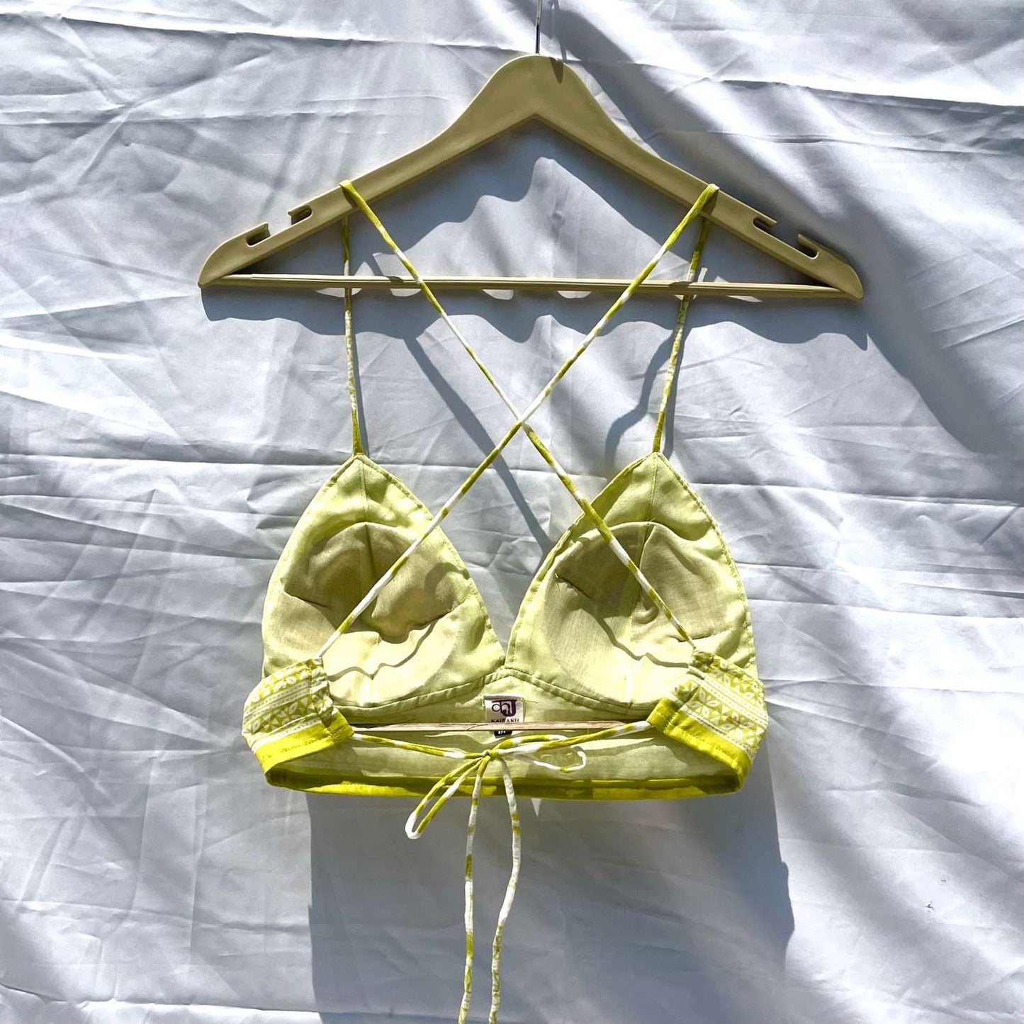 Lemon Shibori Mul Bra- KJ0300