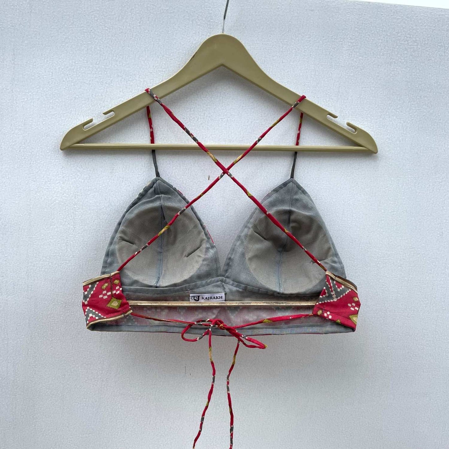 Grey Geometry Mul Bra- KJ0311