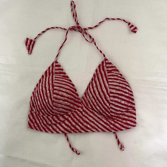 Lehariya Pink Cotton Padded Bra - KJ0030