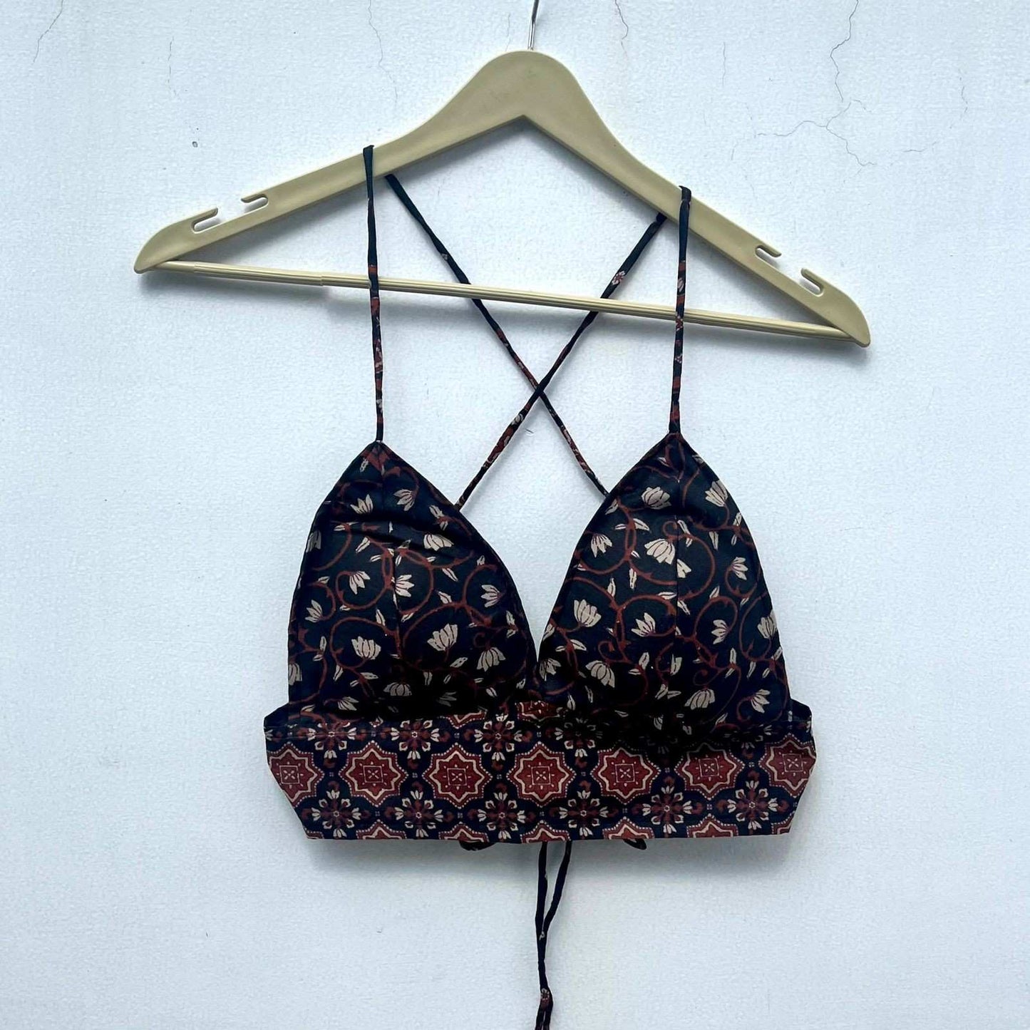 Black Jaal Mul Bra - KJ0727 ( Clearance Sale Item )