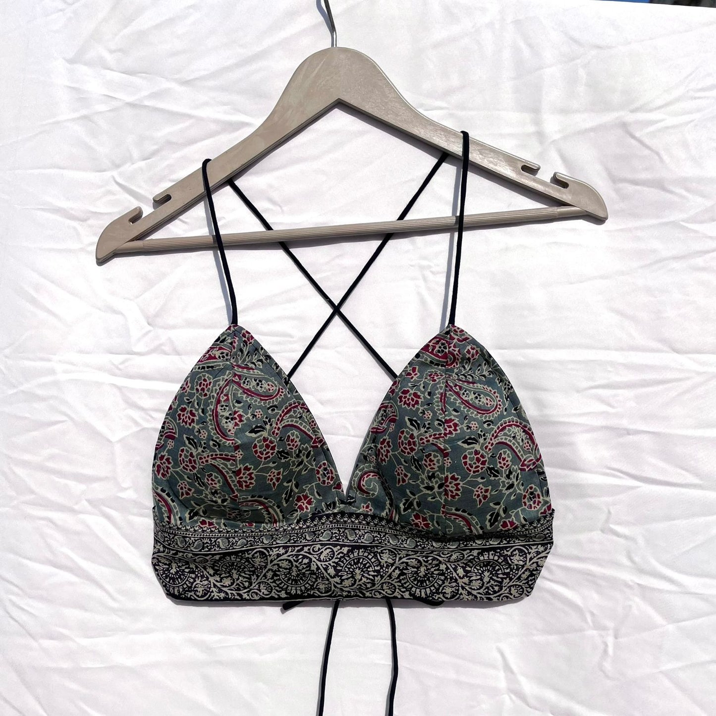 Black Jaal lil Removable Pads Bra - Kj10386
