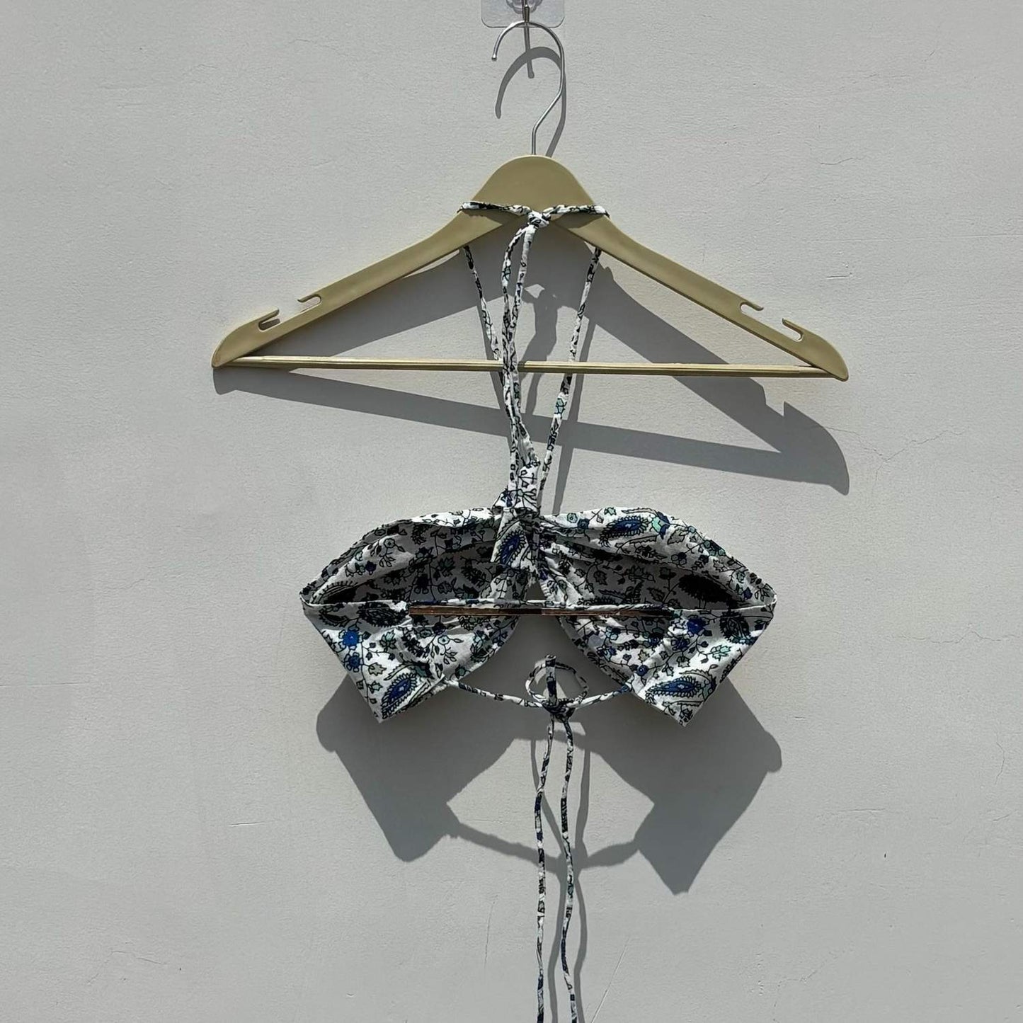 Paisley Peotry Removable Pads Bralette - Kj104127