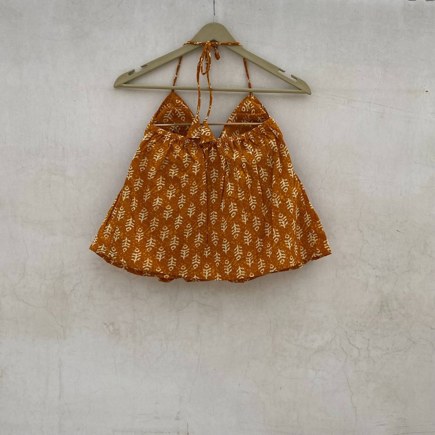 Mustard Leaf Tree Removable Pads Top - KJ10083