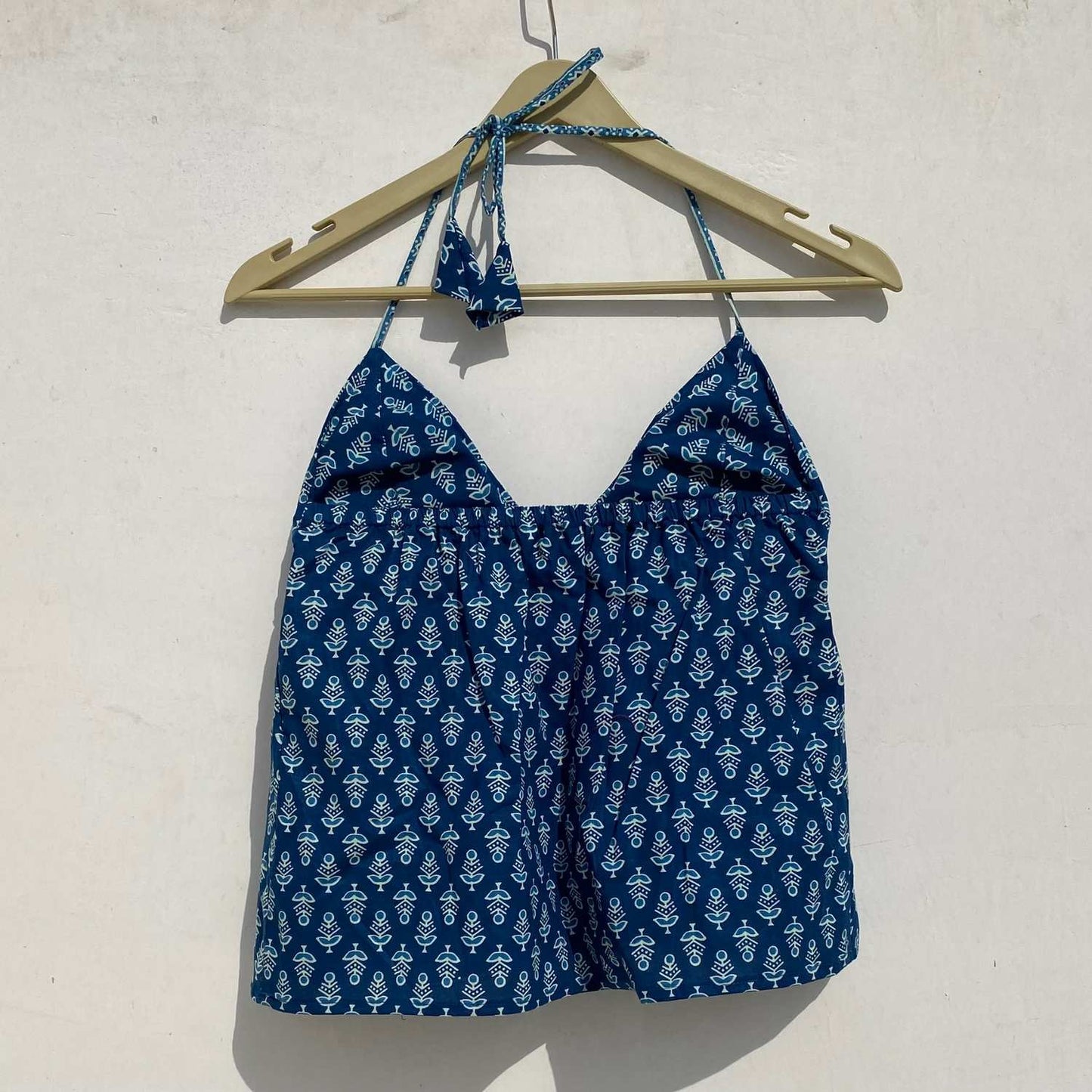 Blue Butti Tree Removable Pads Top - KJ0967