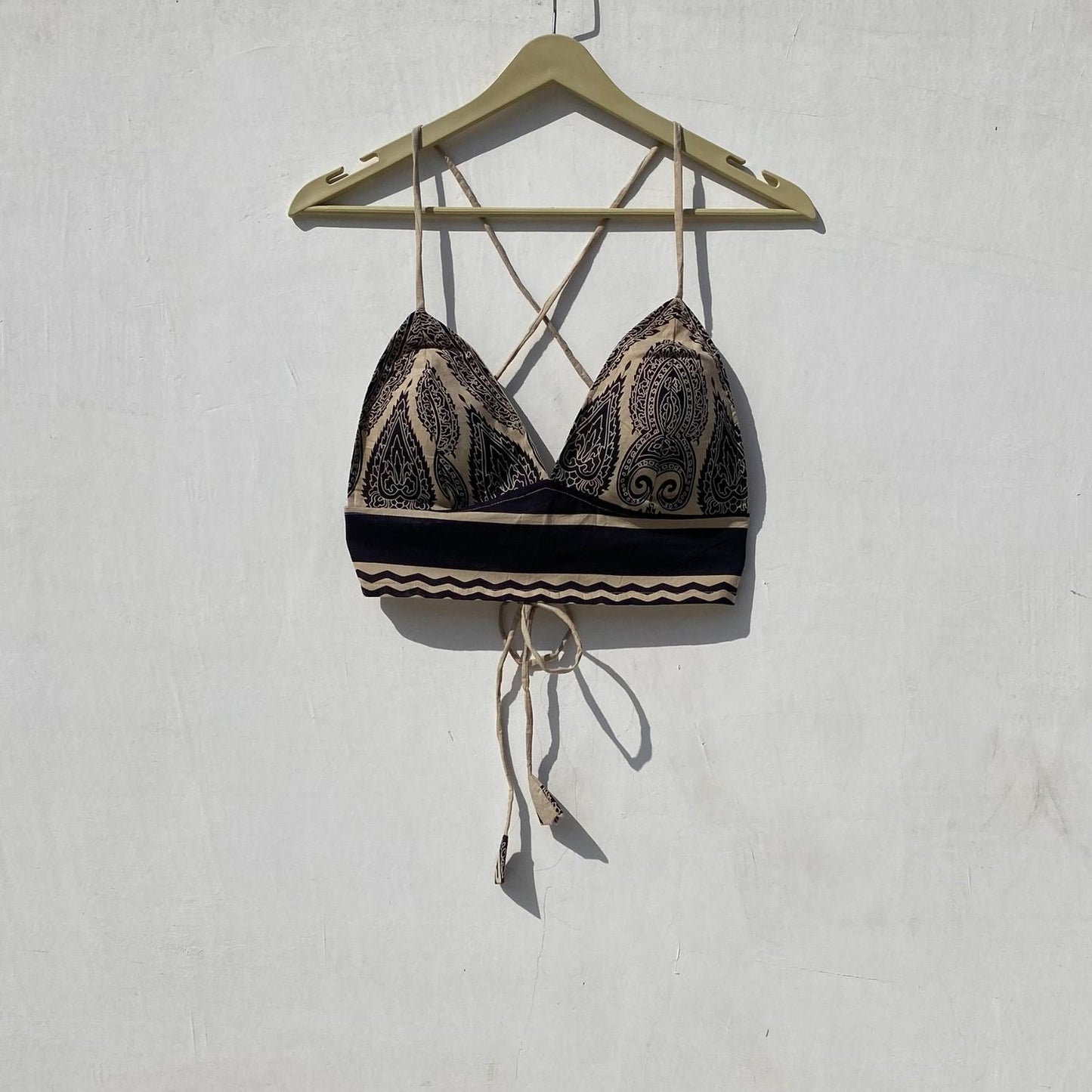 Mitti Black Art Shirt and Bra Combo - KJ10042