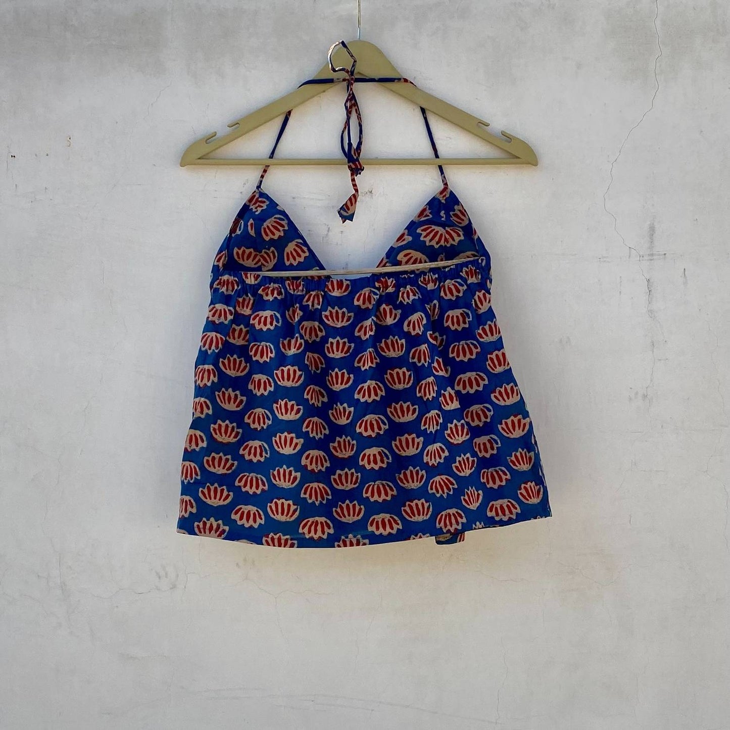 Blue Patels Tree Removable Pads Top - KJ10288