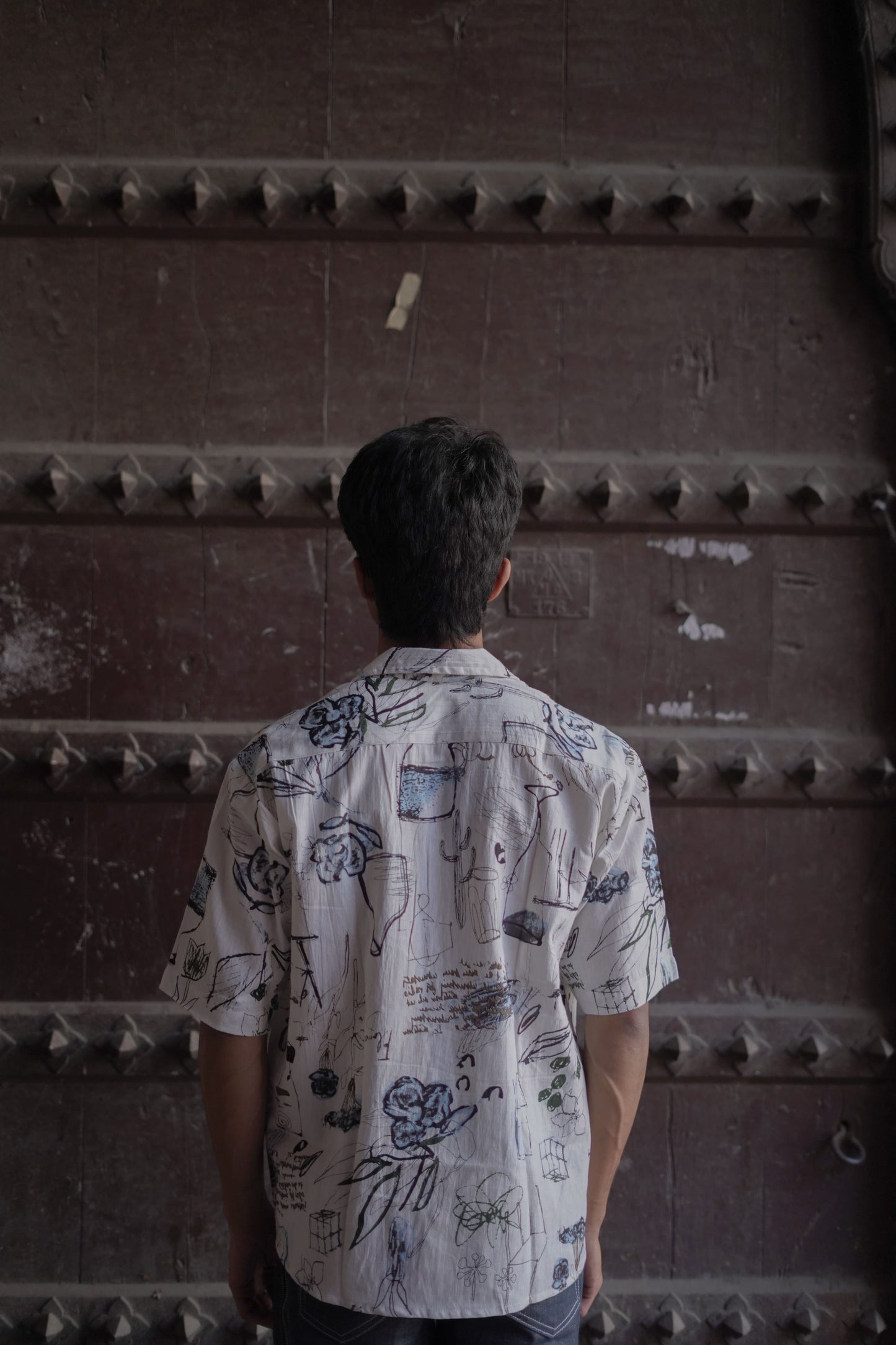 The Abstract Cotton Flex Shirt - AA0952