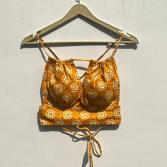 Mustard Hnadblock Bra - KJ0758