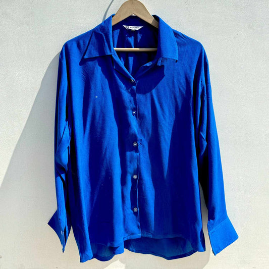 Blue Crush Cotton Shirt - KJ0525