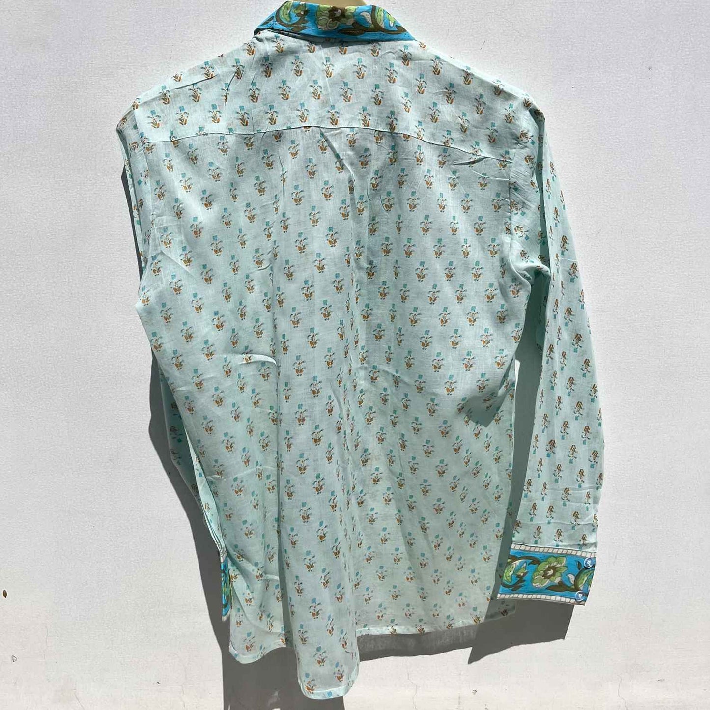 Light Blue Butti Mul Shirt - KJ0551