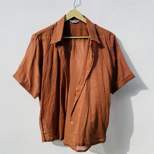 Brown Mul Shirt - KJ0393