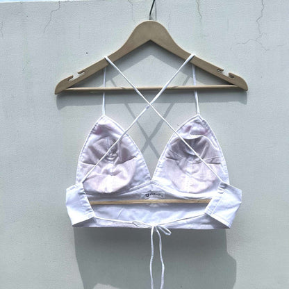 White Hand Work Butti Bra - KJ0696