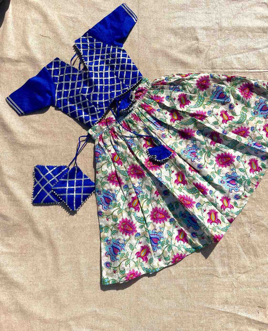 Royal Blue Gotta Top and Skirt Dress - 700 - PC0417