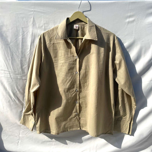 Mitti Solid Cotton Shirt - KJ0161