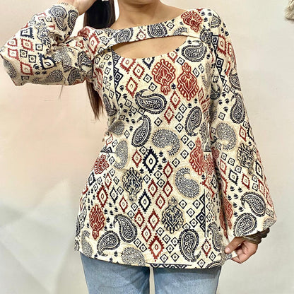 Nivara 2 in 1 Cotton Kurti - KJ10302