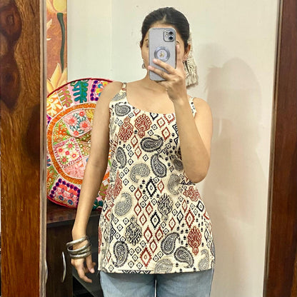 Nivara 2 in 1 Cotton Kurti - KJ10302