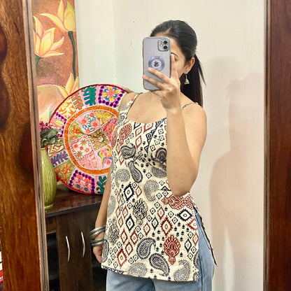 Nivara 2 in 1 Cotton Kurti - KJ10302