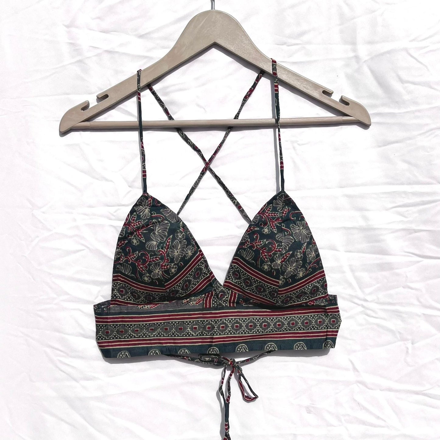 Grey Jaal Mik Removable Pads Bra - Kj10384
