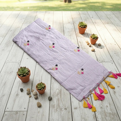 Little Bloom – Mul Cotton Kids Saree - PC003