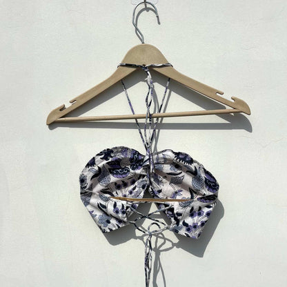 Peotry Purple Removable Pads Bra - Kj10418