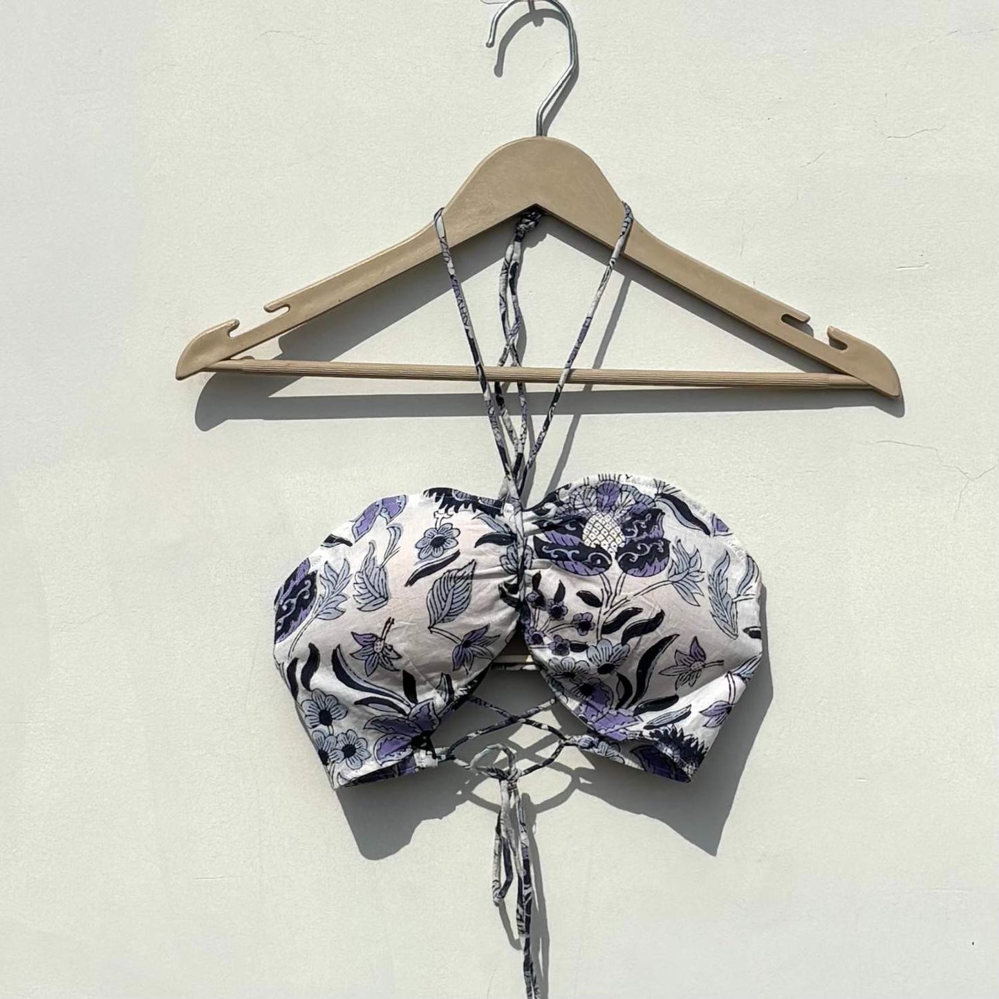 Peotry Purple Removable Pads Bra - Kj10418