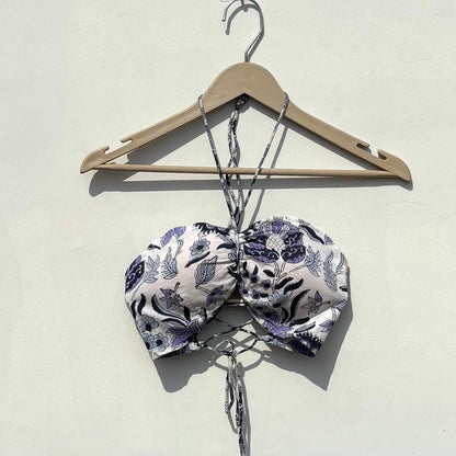 Peotry Purple Removable Pads Bra - Kj10418
