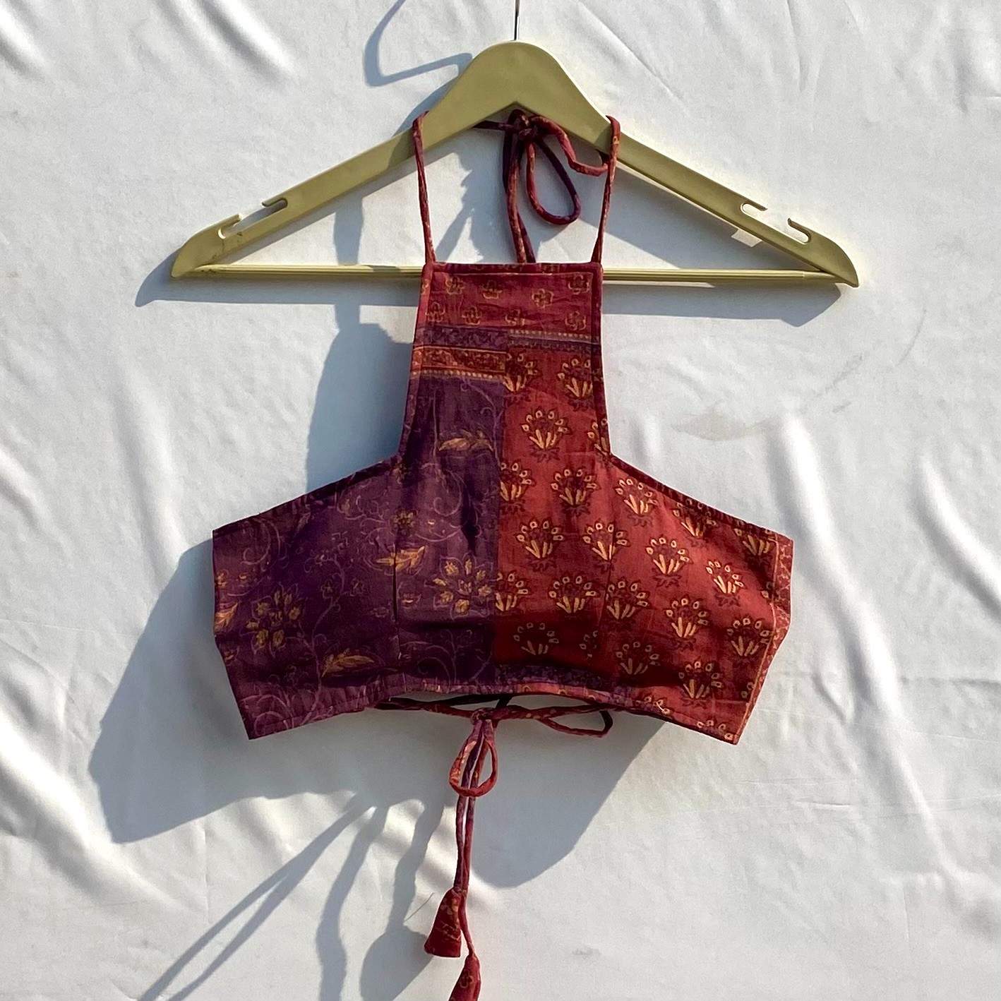 Winish Floral Criss Cross Removable Pads Top - KJ10317