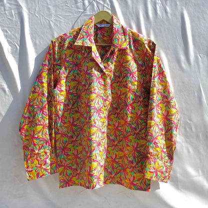 Holi Floral Jaal Women Shirt - KJ10344