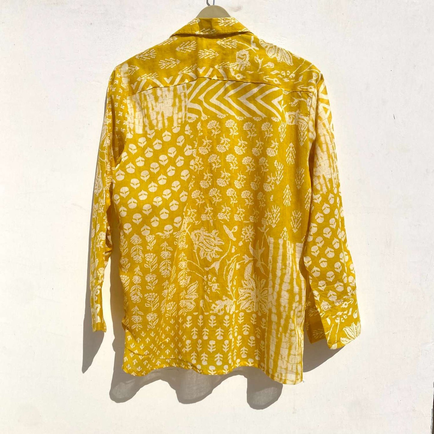 Yellow Patch Mul Women Shirt - KJ10010