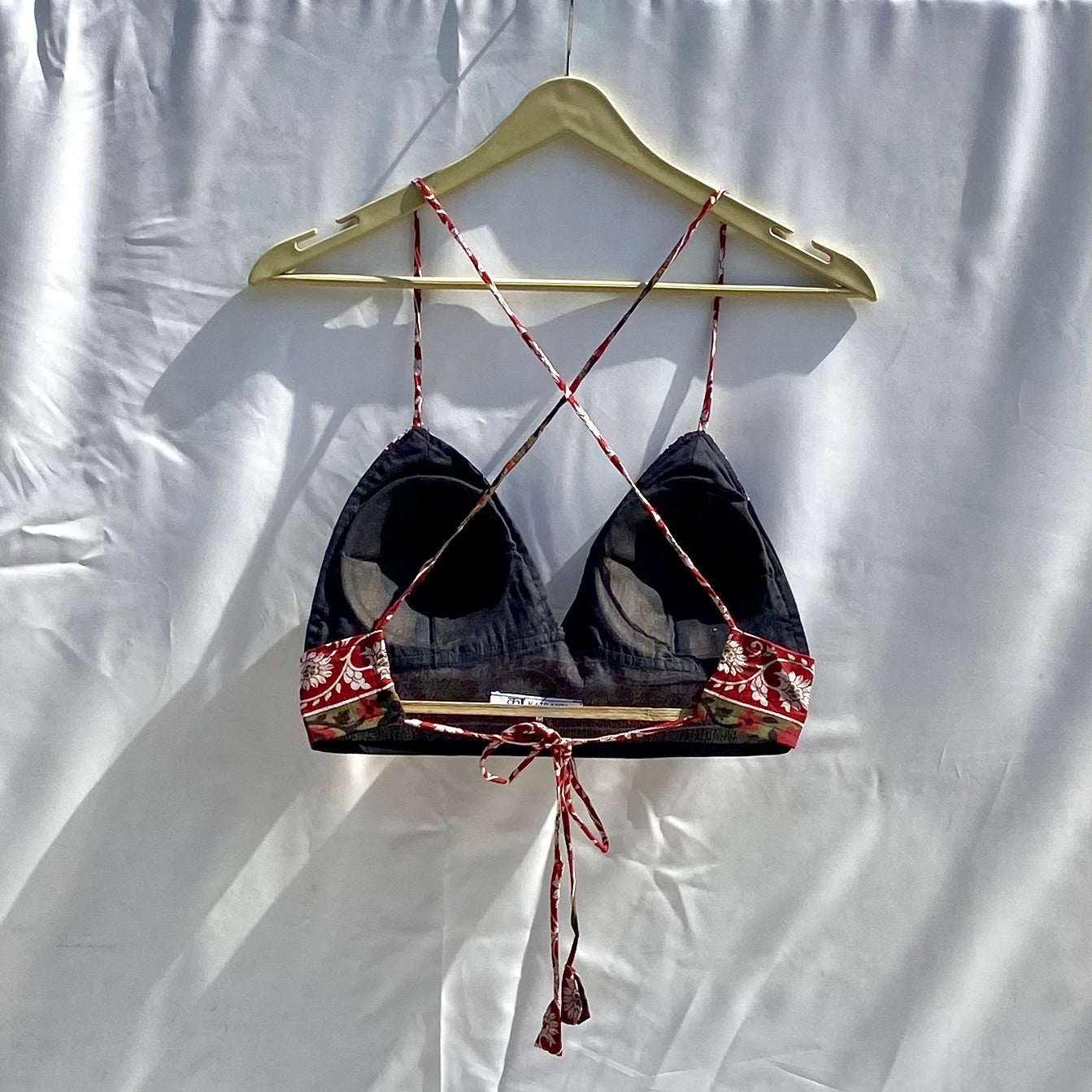 Black Floral Bralette -(( Clearance Sale ))