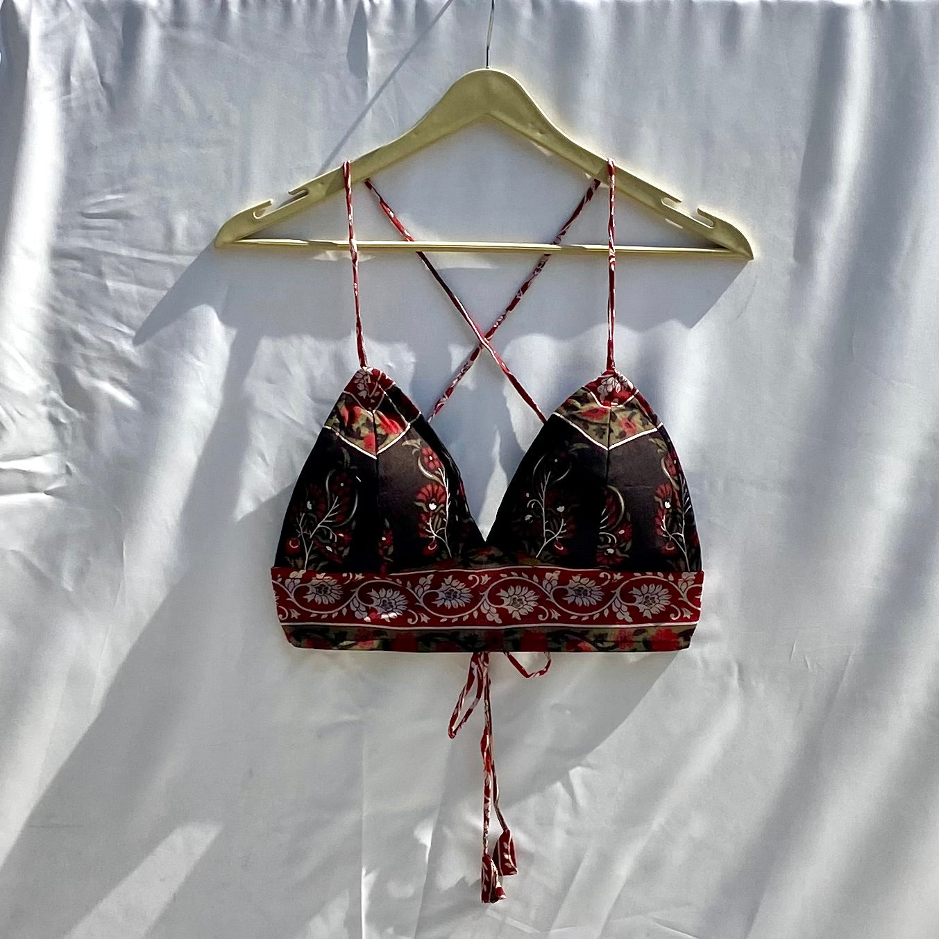 Black Floral Bralette -(( Clearance Sale ))