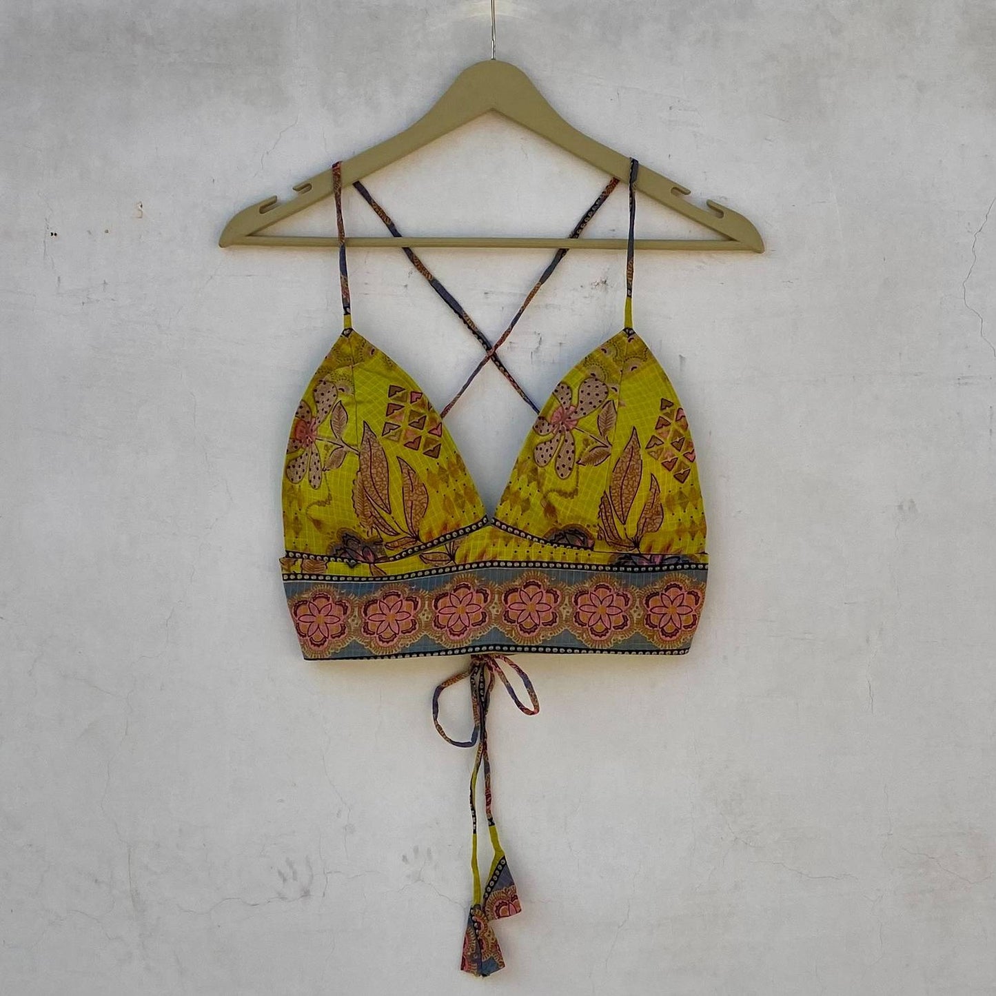 Parrot Green Shirt and Bra Combo - KJ10220