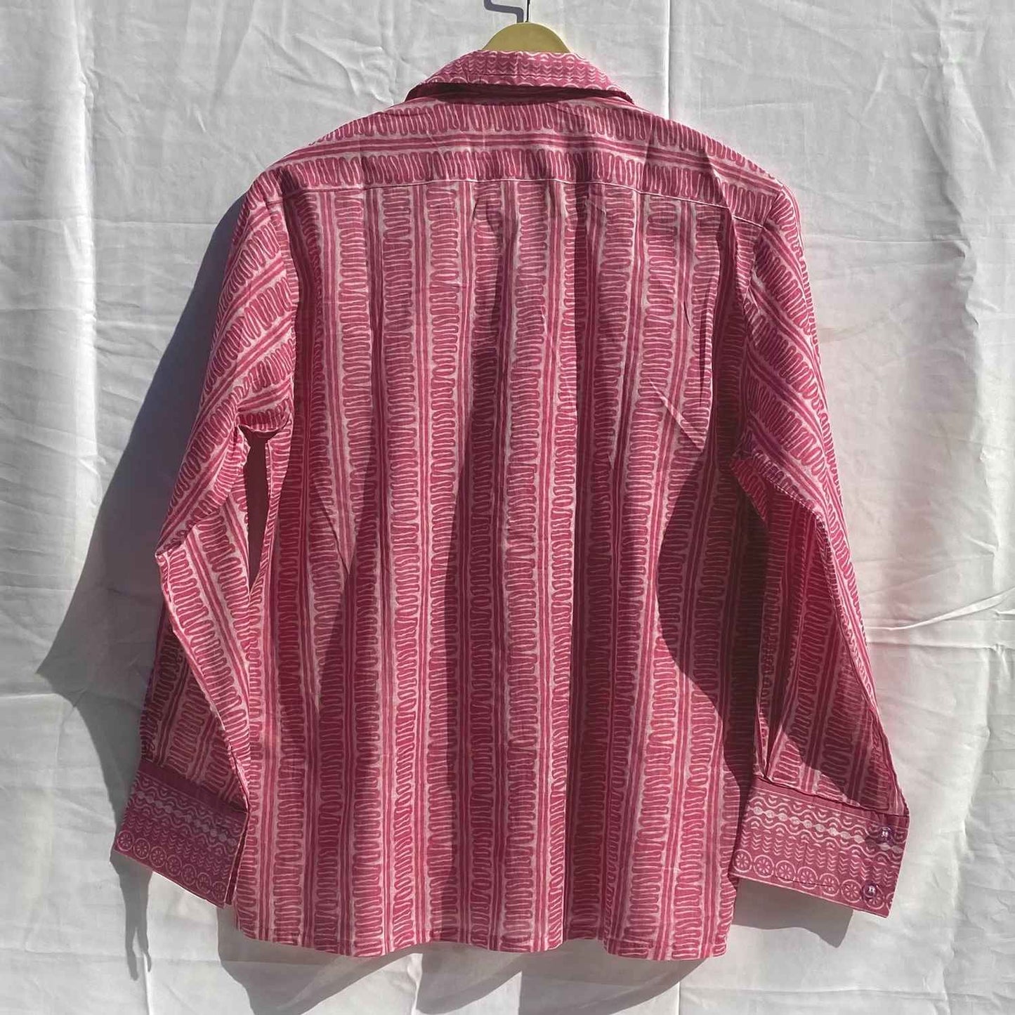 Pink Abstract Mul Women Shirt - KJ10252